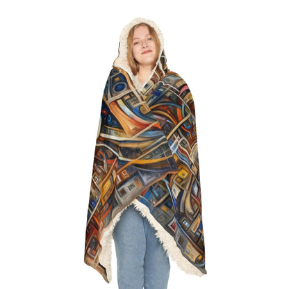 Intricate Life Tapestry Snuggle Blanket