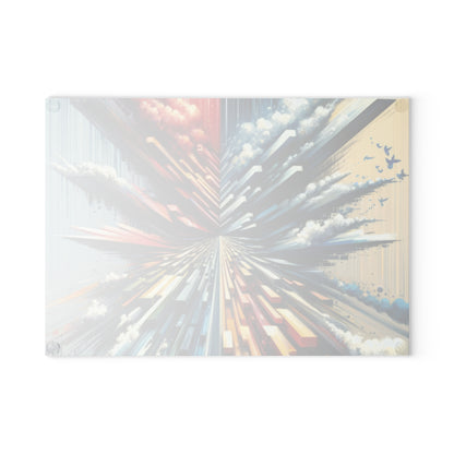 Rapid Perspective Shift Glass Cutting Board