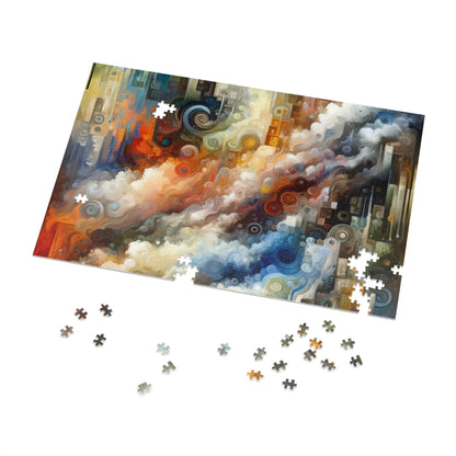 Tachist Unity Diversity Jigsaw Puzzle (30, 110, 252, 500,1000-Piece)