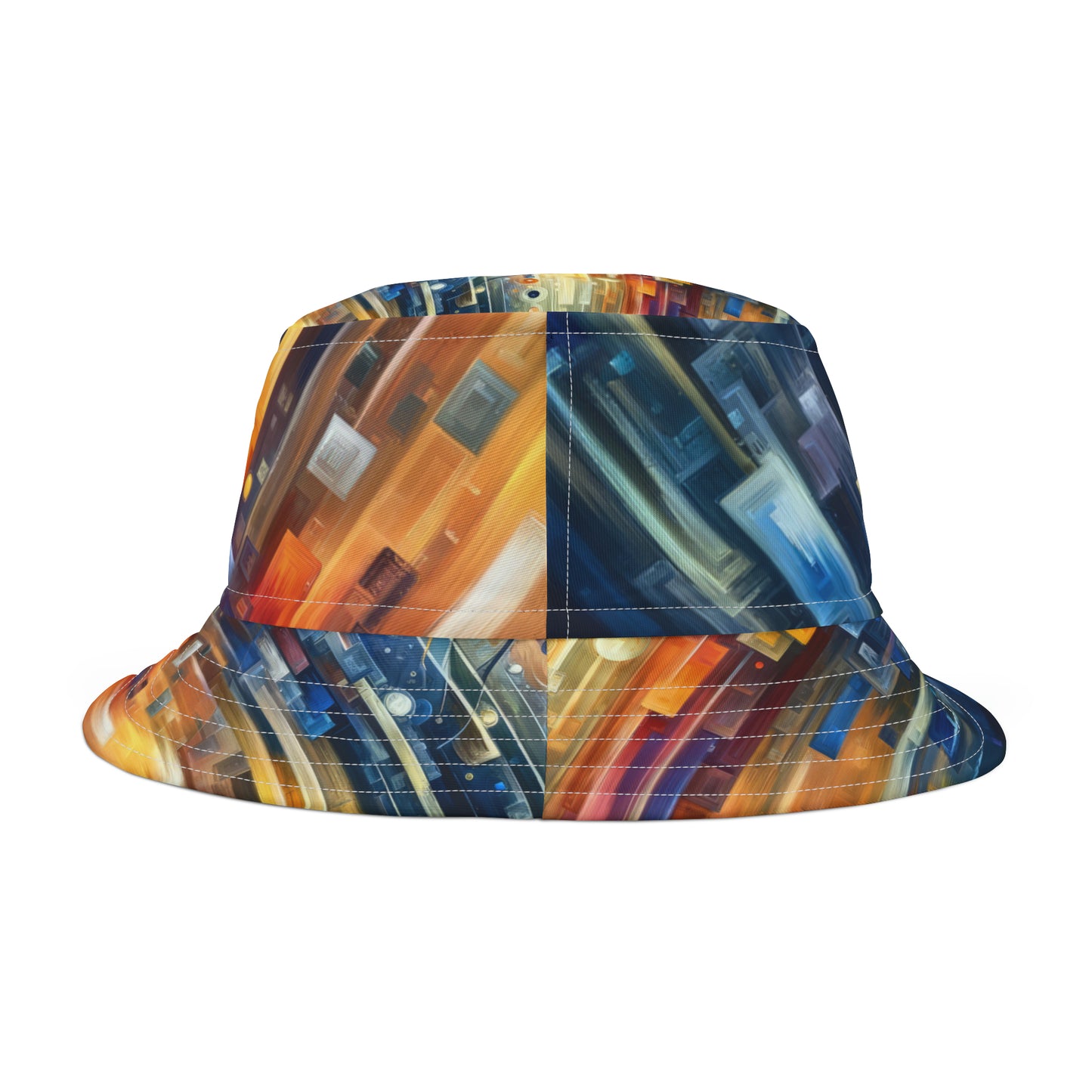 Symphonic Glass Resonance Bucket Hat (AOP)