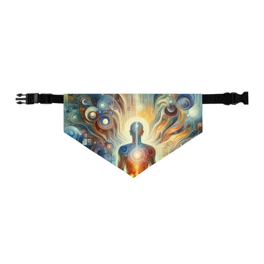 Technological Spiritual Synthesis Pet Bandana Collar