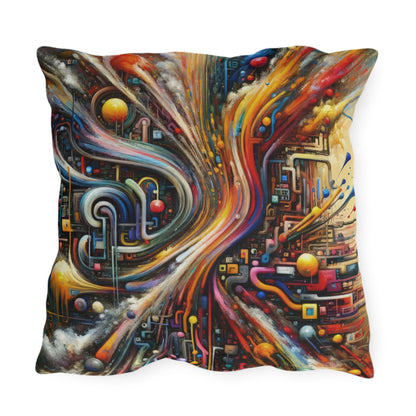 Information Bottleneck Cascade Outdoor Pillows