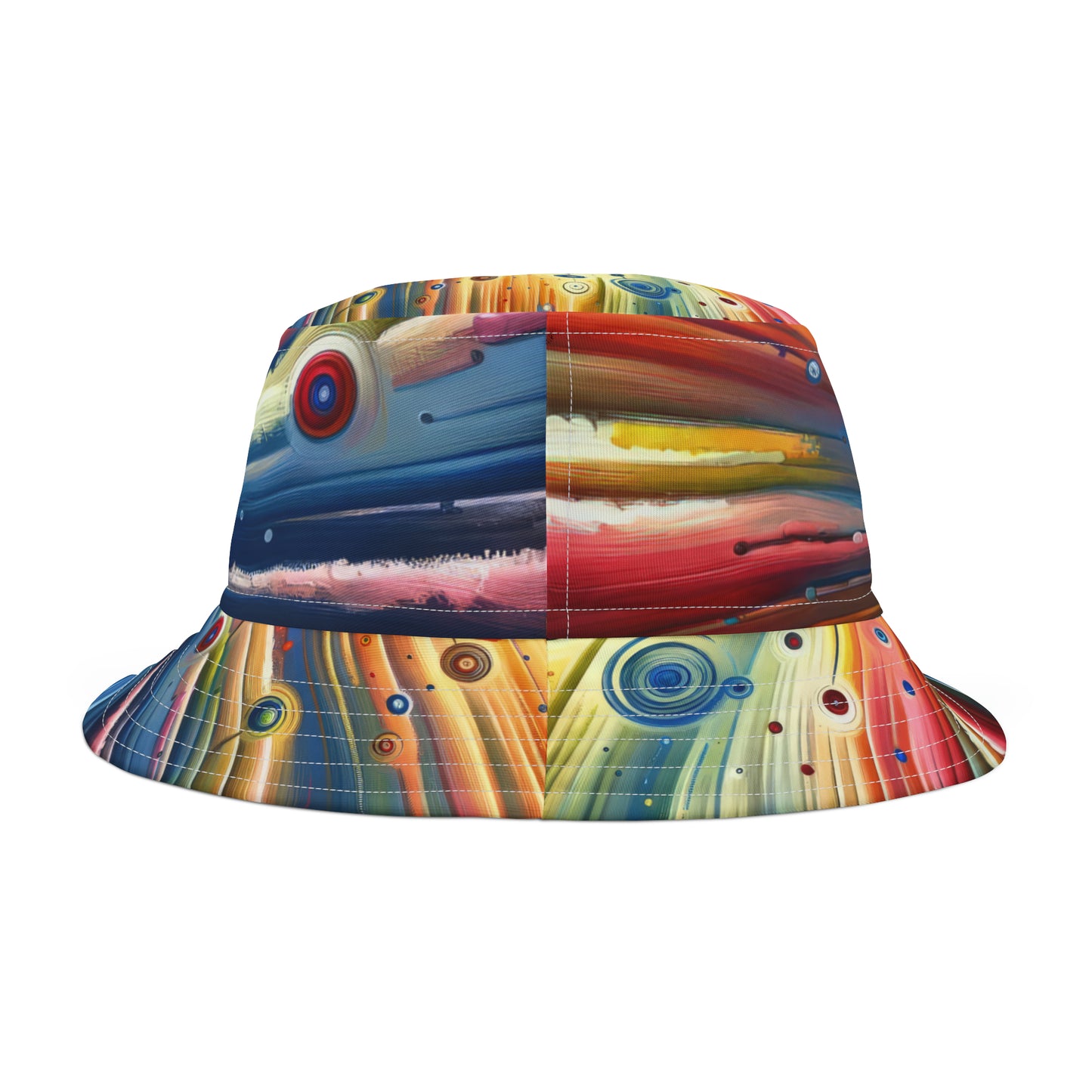 Sustainable Ripple Abstract Bucket Hat (AOP)