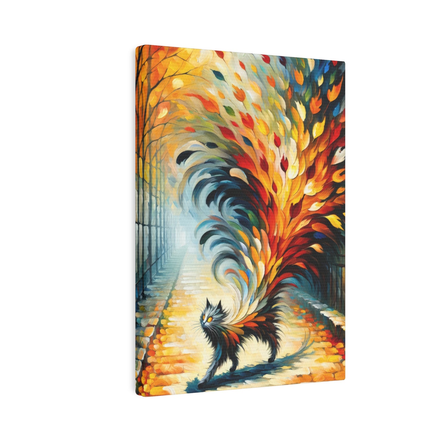 Autumn Whirlwind Escape Canvas Photo Tile