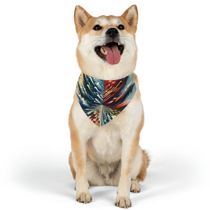 Rapid Perspective Shift Pet Bandana Collar