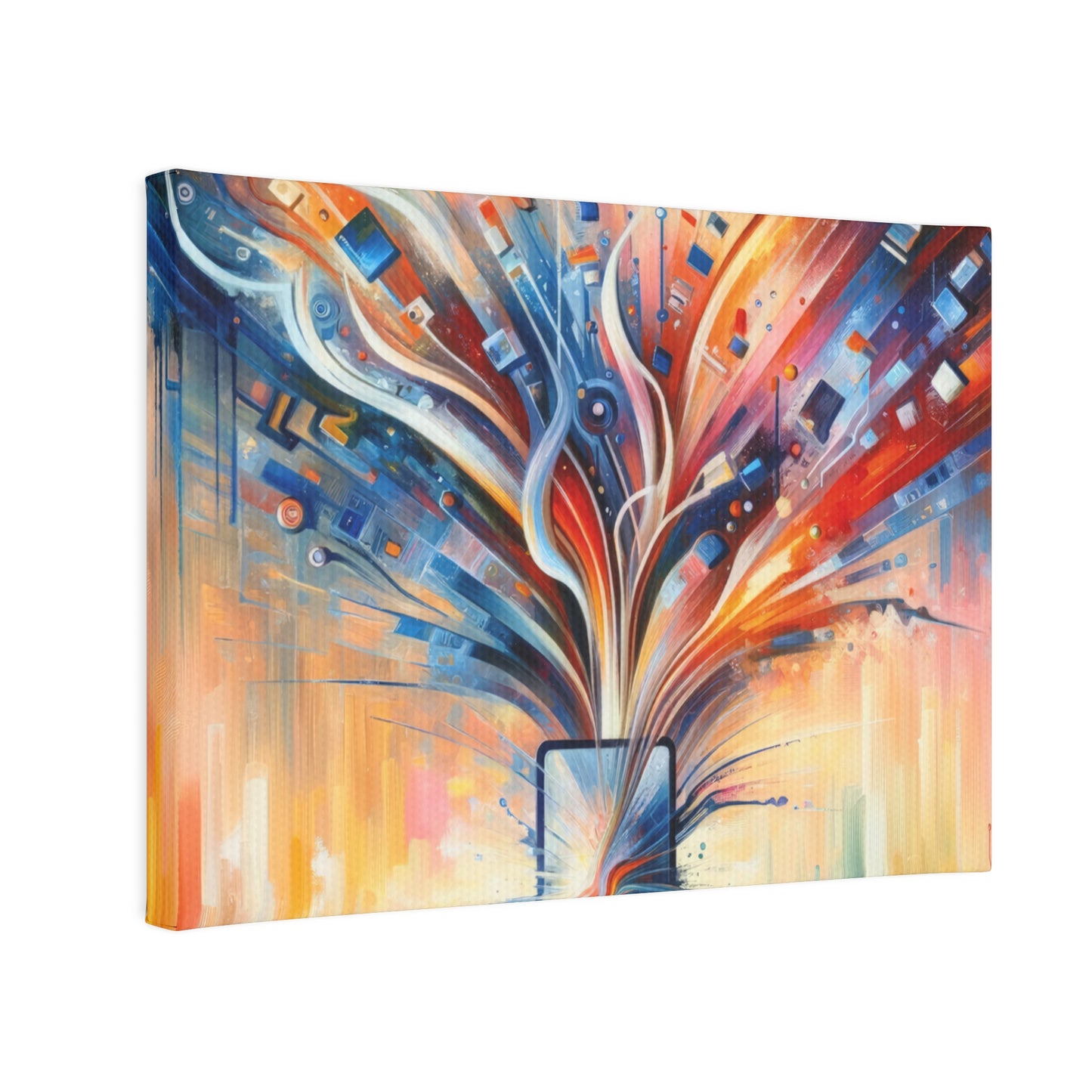 Empowerment Through Technology Canvas Photo Tile