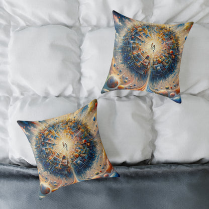 Cosmic Connection Antidote Spun Polyester Pillow