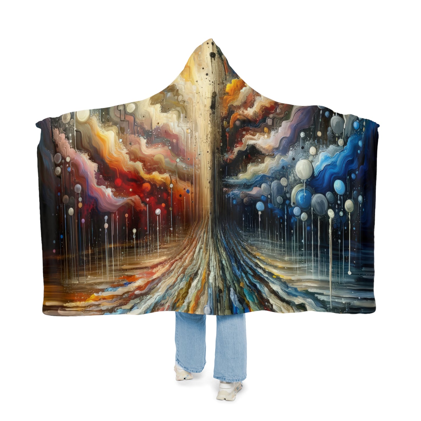 Linguistic Resonance Cascade Snuggle Blanket