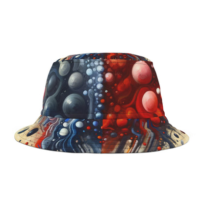 Symbiotic Exchange Abstract Bucket Hat (AOP)