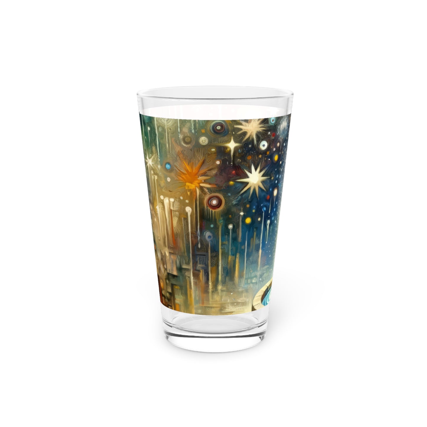 Inspiration Tachism Tribute Pint Glass, 16oz