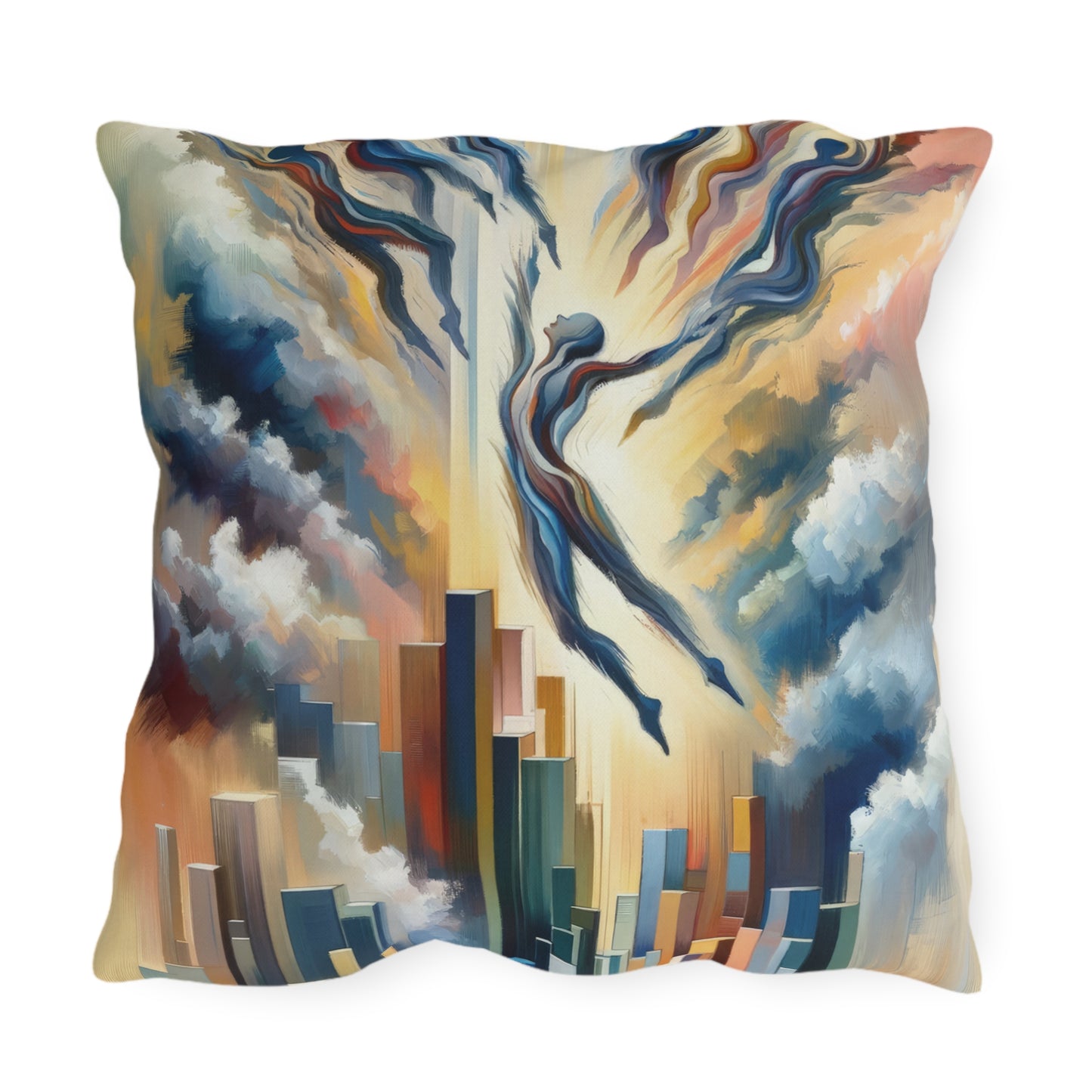 Collective Unity Leap Outdoor Pillows