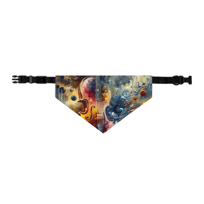 Symphonic Choices Canvas Pet Bandana Collar