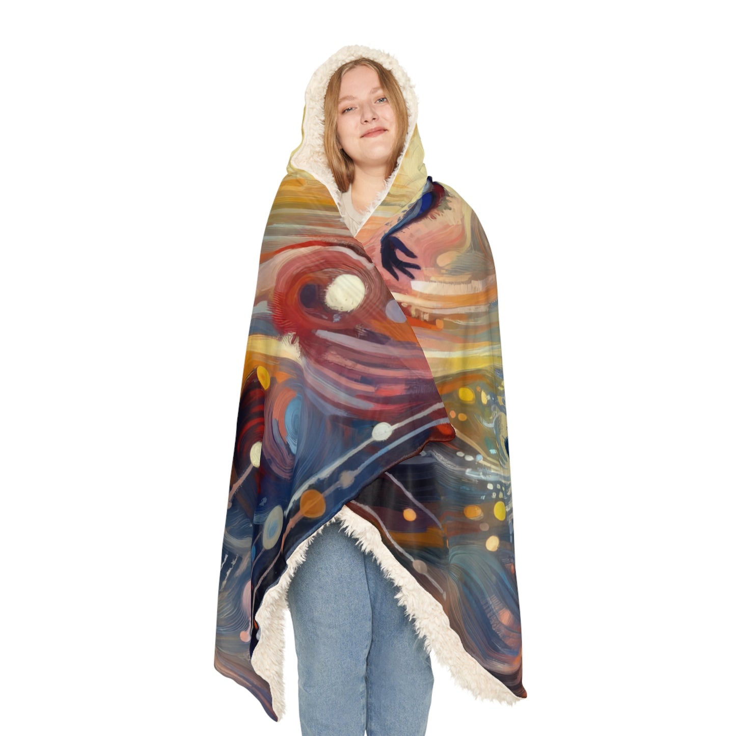 Wholehearted Divine Dance Snuggle Blanket