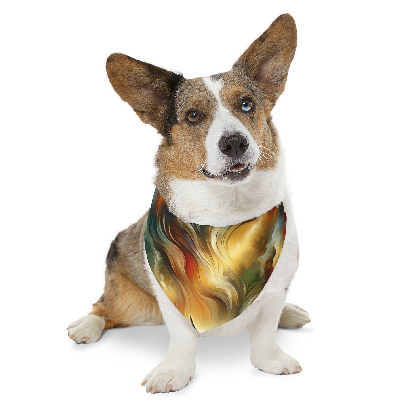 Symphonic Interconnectedness Shift Pet Bandana Collar