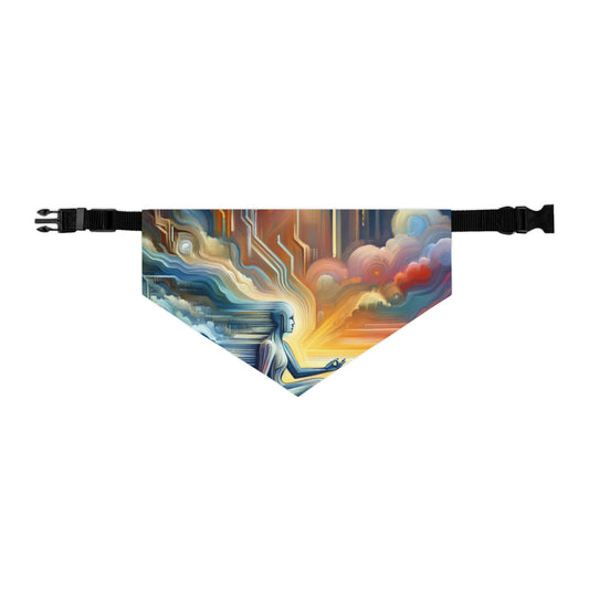Eternal Digital Meditation Pet Bandana Collar