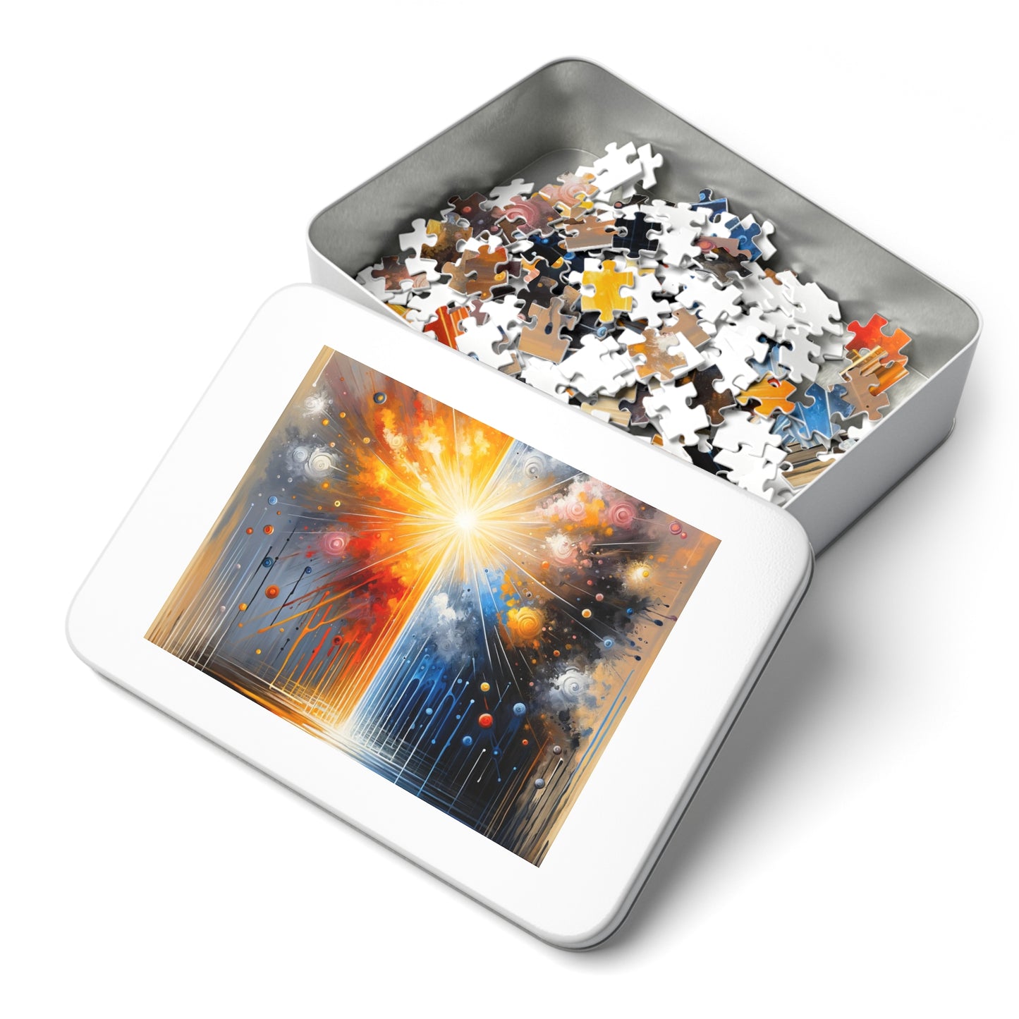 Luminous Abstract Tachism Jigsaw Puzzle (30, 110, 252, 500,1000-Piece)