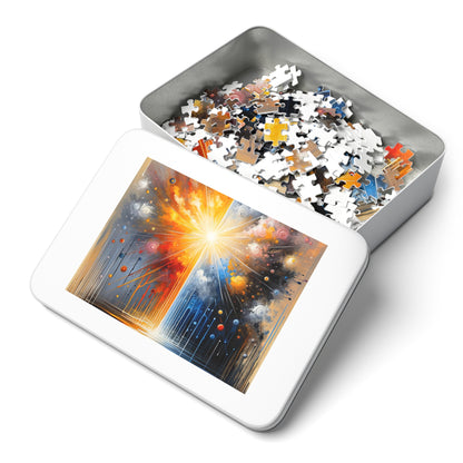 Luminous Abstract Tachism Jigsaw Puzzle (30, 110, 252, 500,1000-Piece)