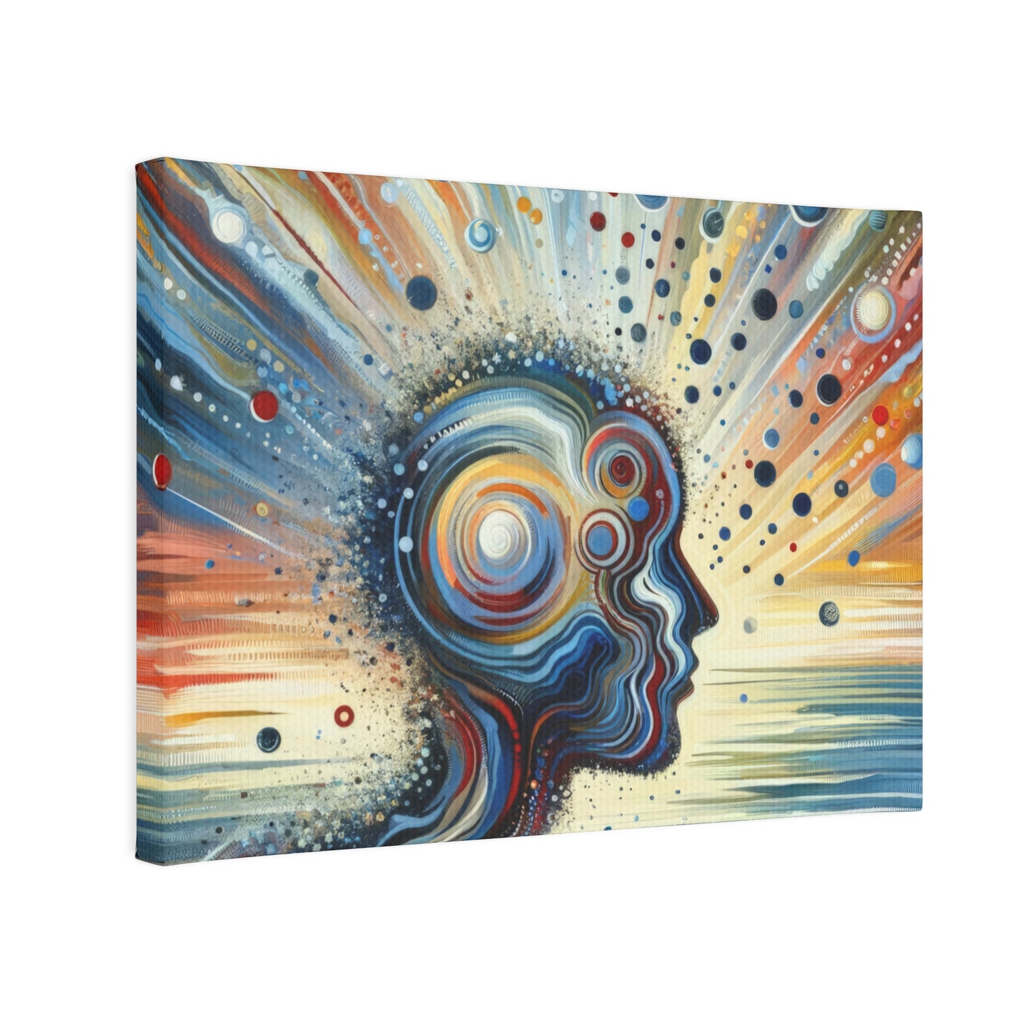 Conscious Ripple Influence Canvas Photo Tile