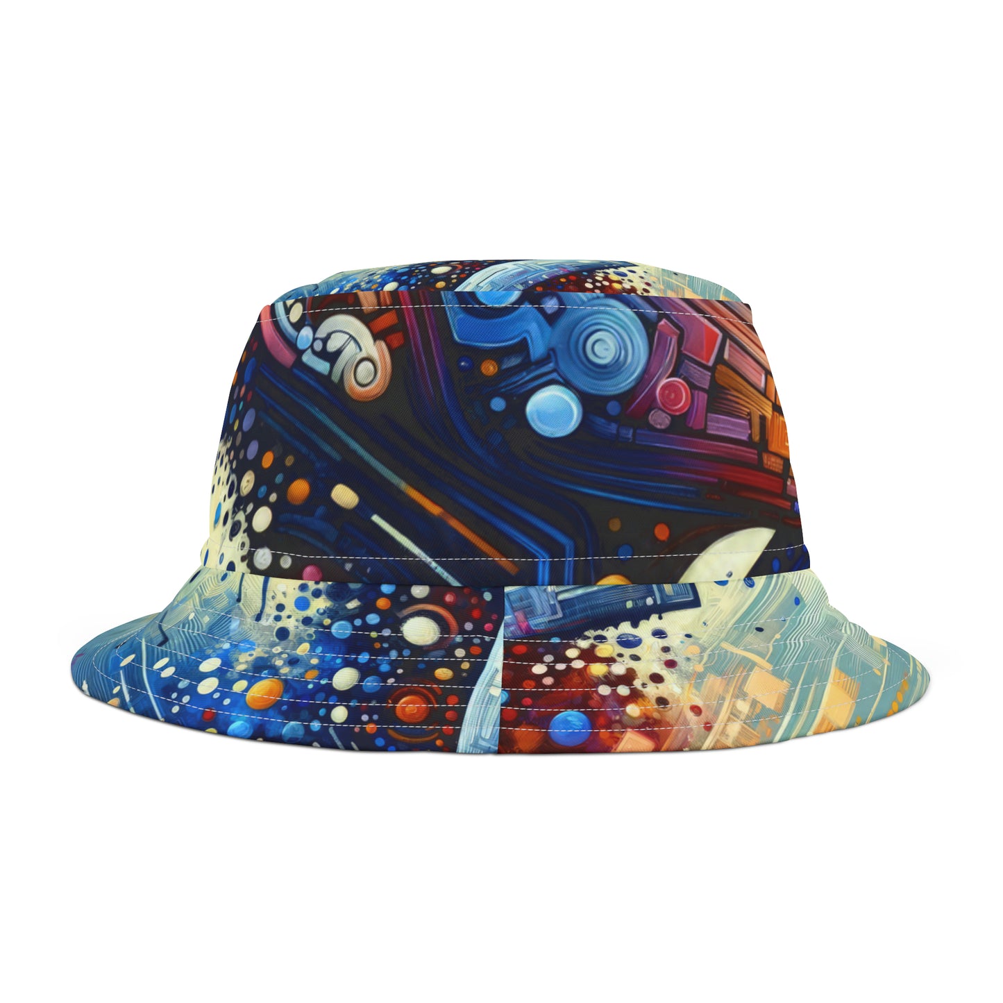 Digital Carving Abstract Bucket Hat (AOP)