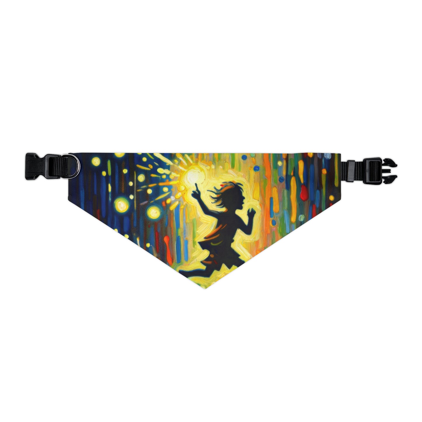 Child Firefly Chase Pet Bandana Collar