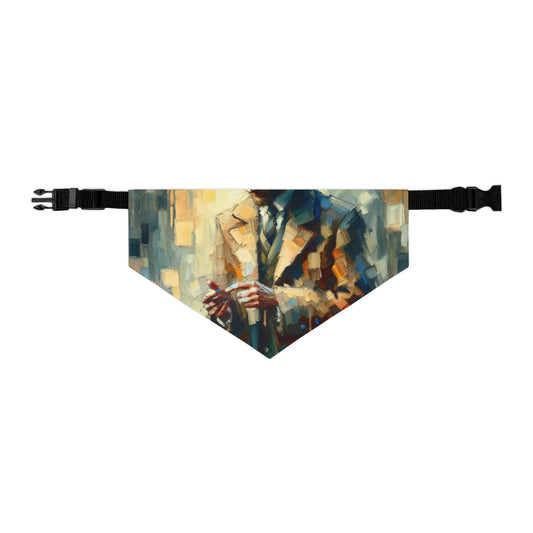 Urban Tachism Encounter Pet Bandana Collar