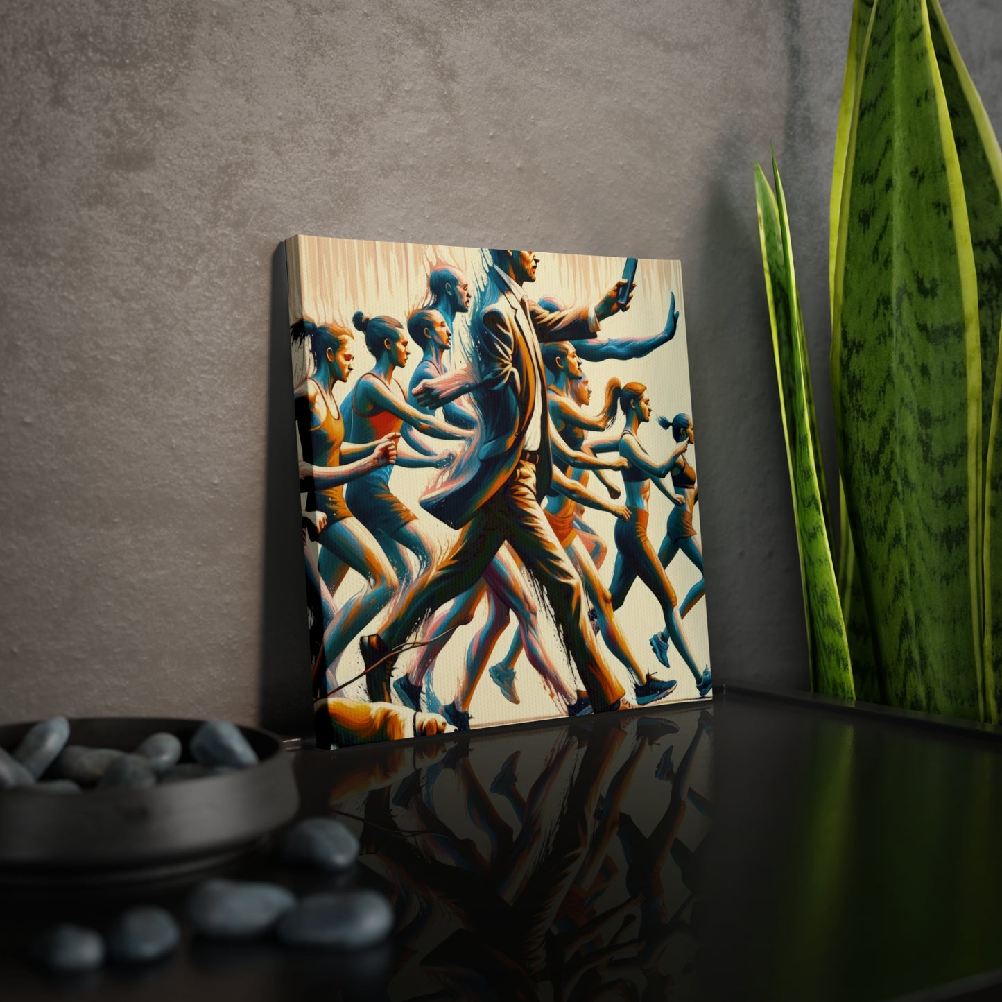 Urban Movement Disconnect Canvas Photo Tile