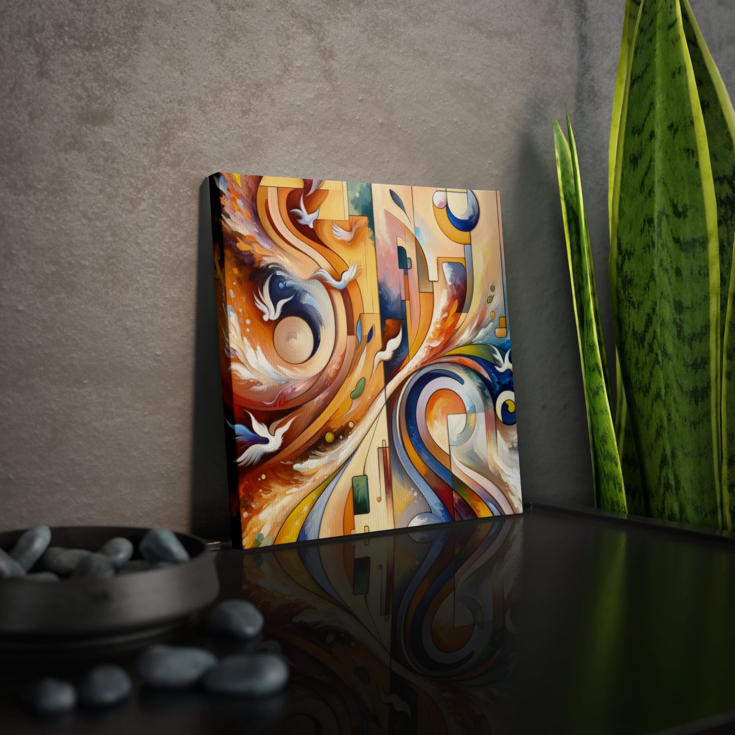 Companionable Lightness Journey Canvas Photo Tile