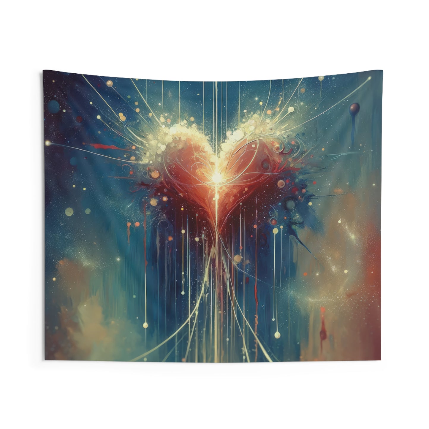 Transcendent Connection Beauty Indoor Wall Tapestries