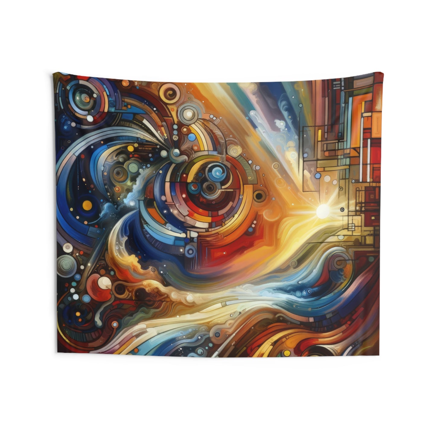 Ritualistic Growth Symphony Indoor Wall Tapestries