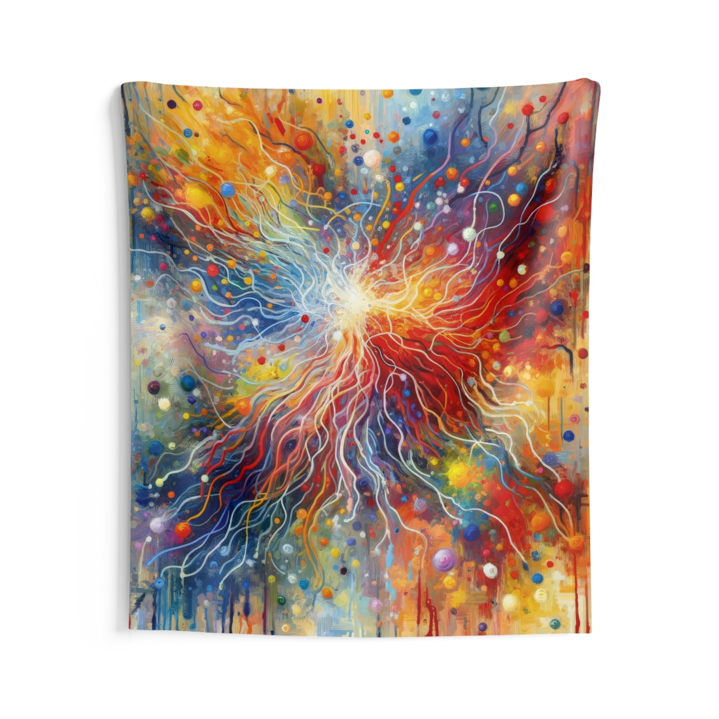 Emotive Yarn Explosion Indoor Wall Tapestries