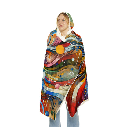 Conversational Catalyst Tachism Snuggle Blanket