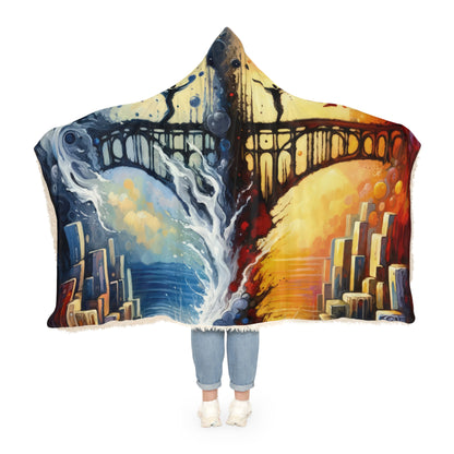 Faithful Diving Bridges Snuggle Blanket