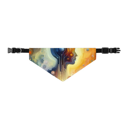Reflective Oneness Healing Pet Bandana Collar