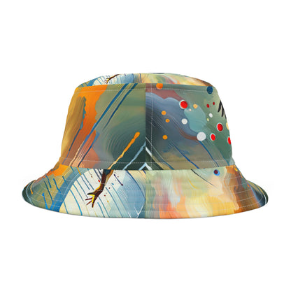 Expressive Dance Reflection Bucket Hat (AOP)