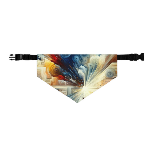 Memory Labyrinth Focus Pet Bandana Collar