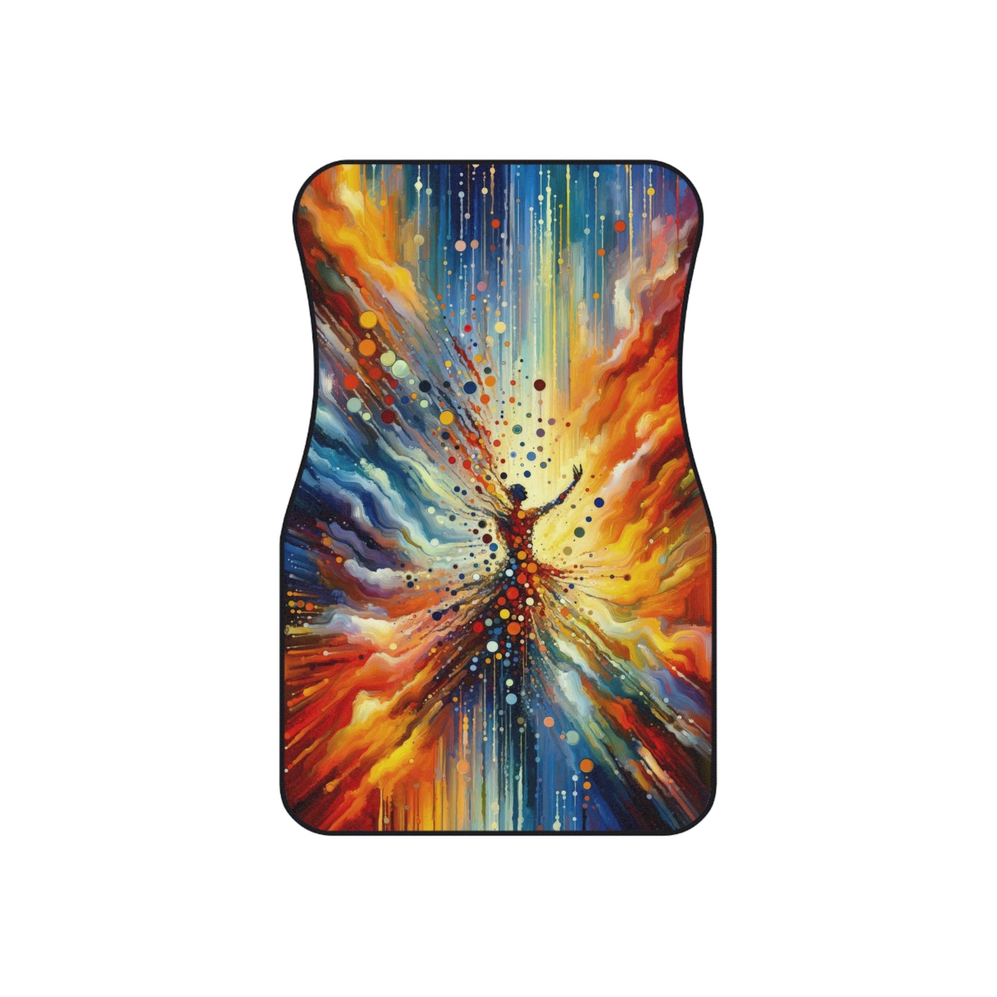 Vibrant Growth Symphony Car Mats (2x Front)