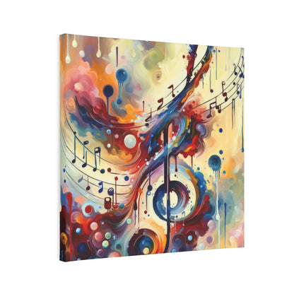 Harmonizing Melody Life Canvas Photo Tile