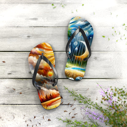 Sunshine Harvest Journey Flip Flops