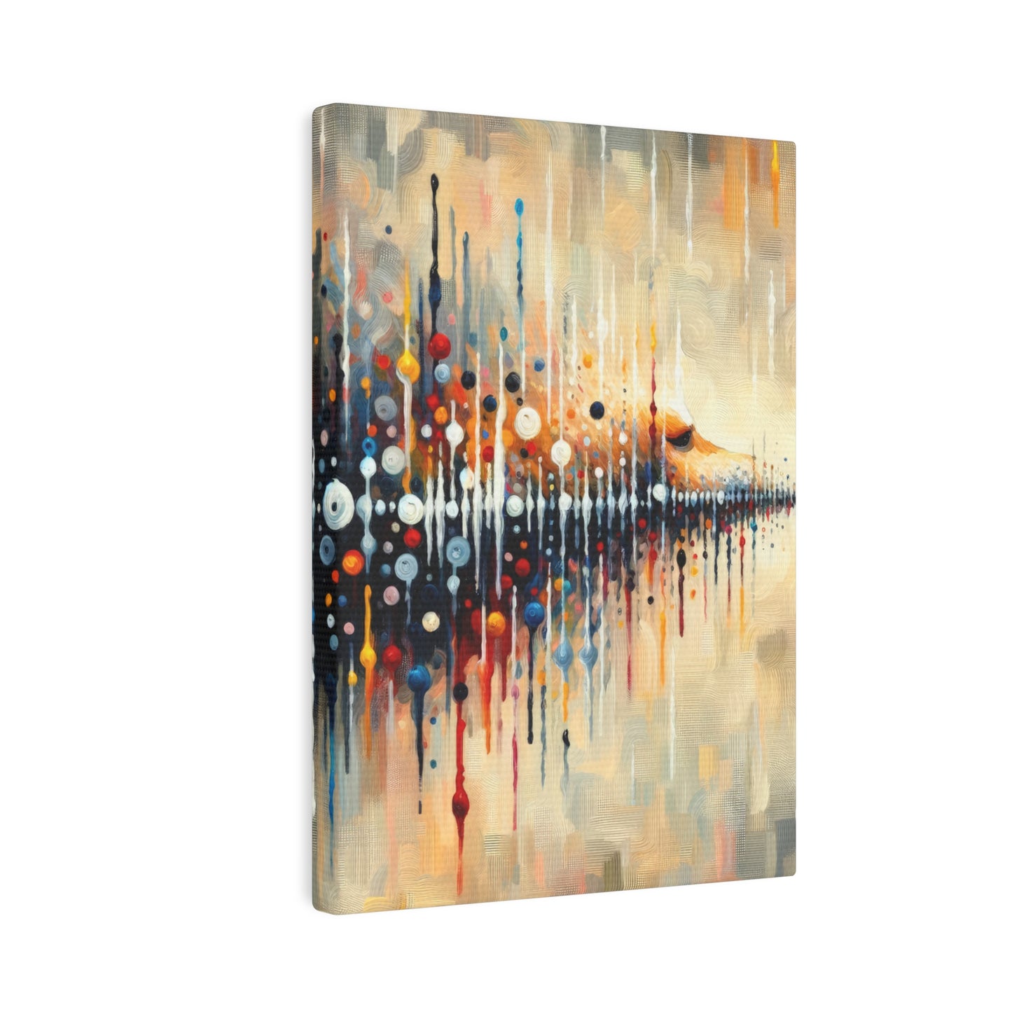 Distant Barking Echoes Canvas Photo Tile