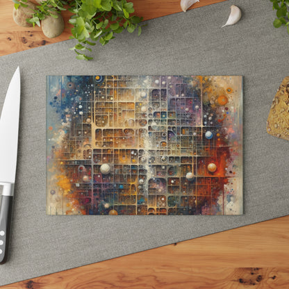 Integral Harmony Existence Glass Cutting Board