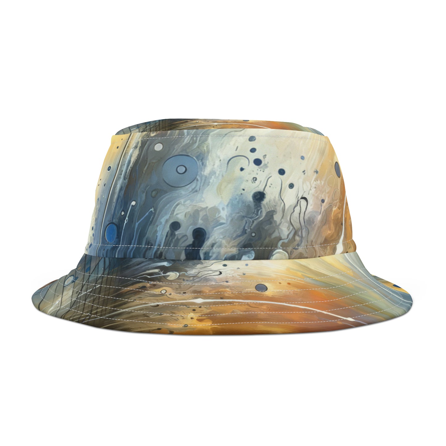 Stillness Transition Abstract Bucket Hat (AOP)
