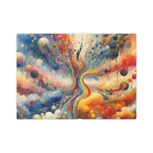 Choices Tachism Canvas Canvas Photo Tile