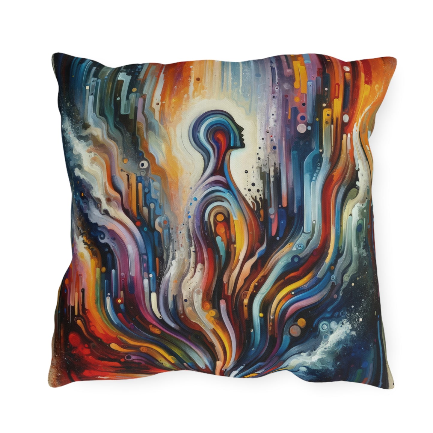 Threshold Collective Consciousness Outdoor Pillows