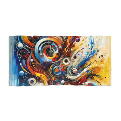 Harmonic Abstract Synergy Beach Towel