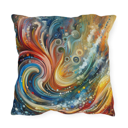 Dynamic Unity Tapestry Outdoor Pillows