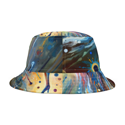 Journey Embrace Tachism Bucket Hat (AOP)