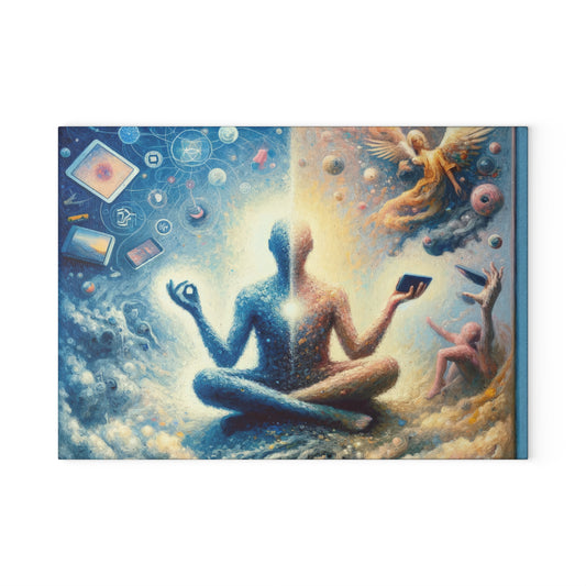 Spiritual Choice Transcendence Glass Cutting Board