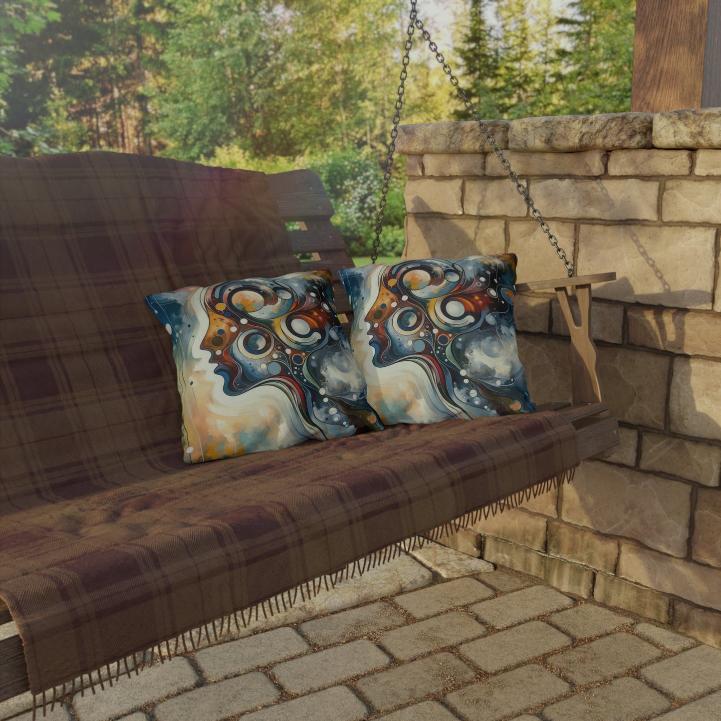 Marvel Uniting Dialogue Outdoor Pillows