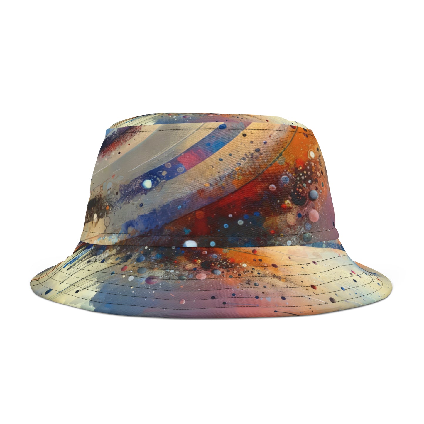 Conscious Rings Tachism Bucket Hat (AOP)