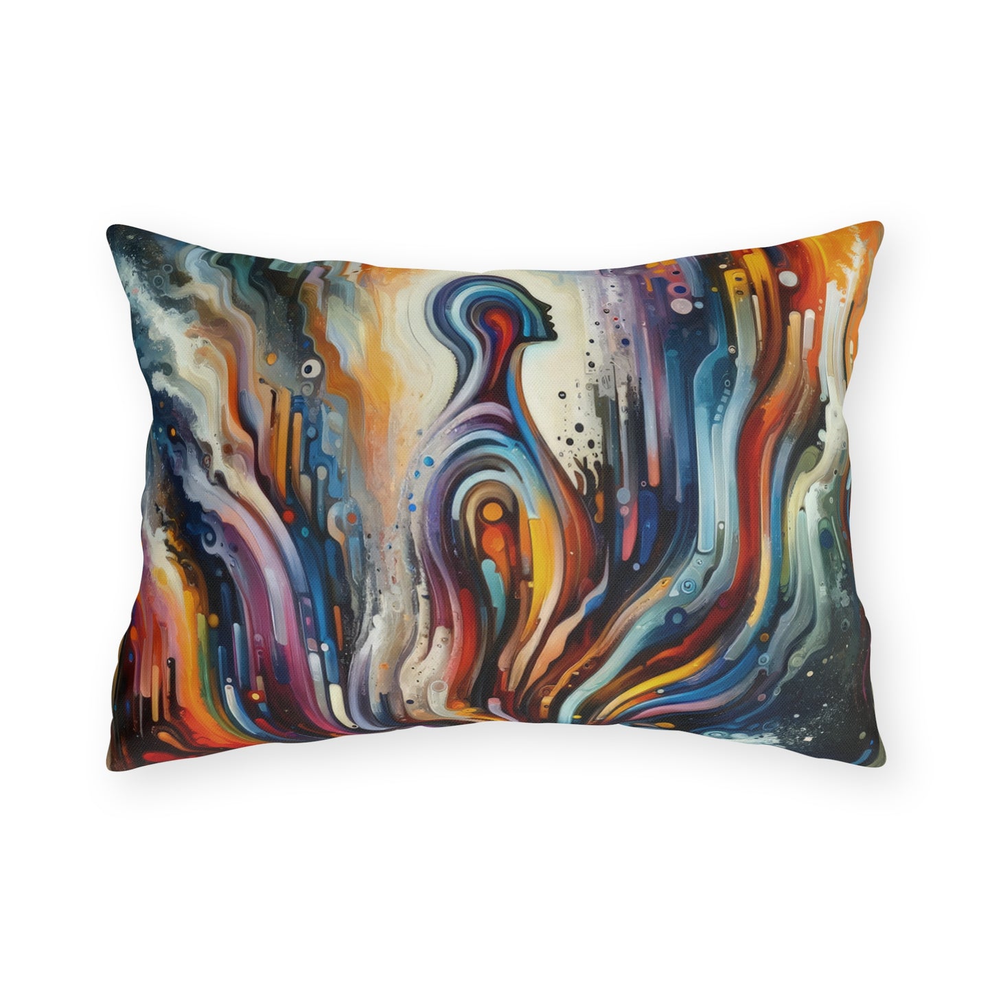 Threshold Collective Consciousness Outdoor Pillows